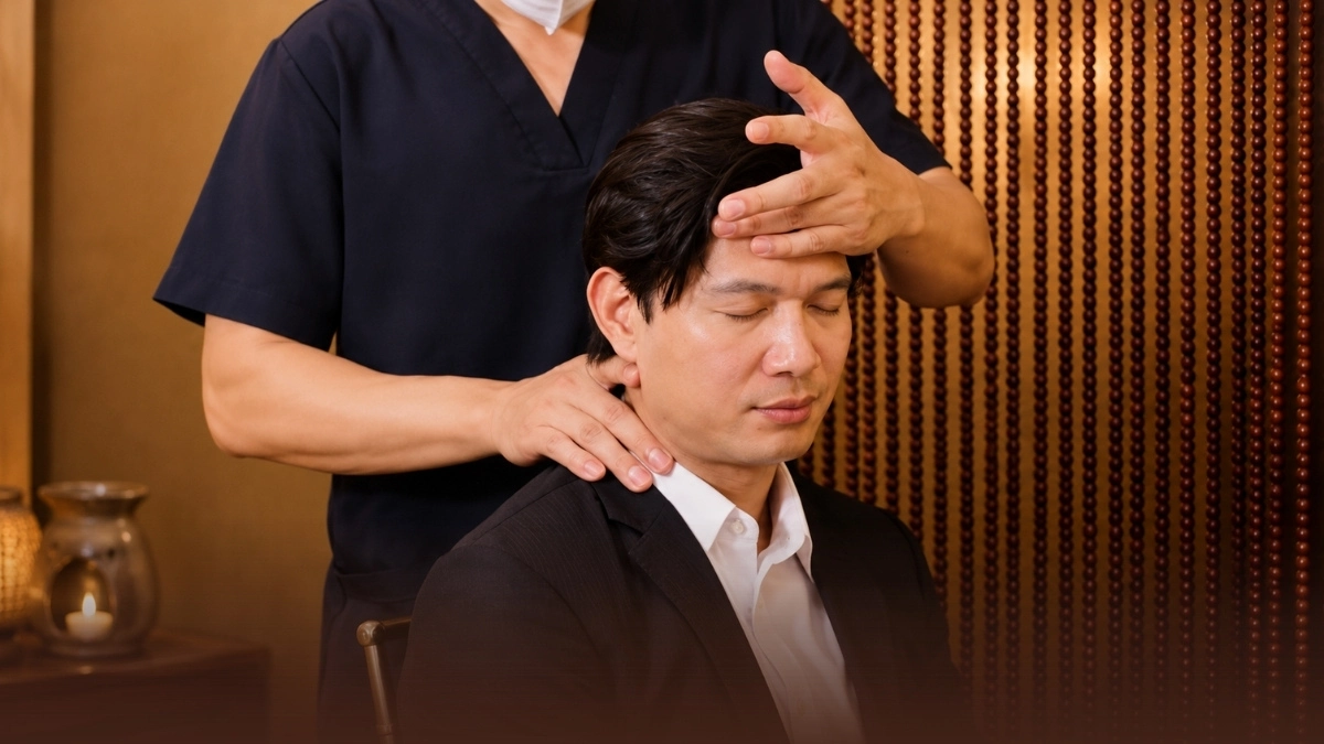 Bấm Huyệt Cổ Vai Gáy - Kỹ Thuật Giảm Đau Tự Nhiên