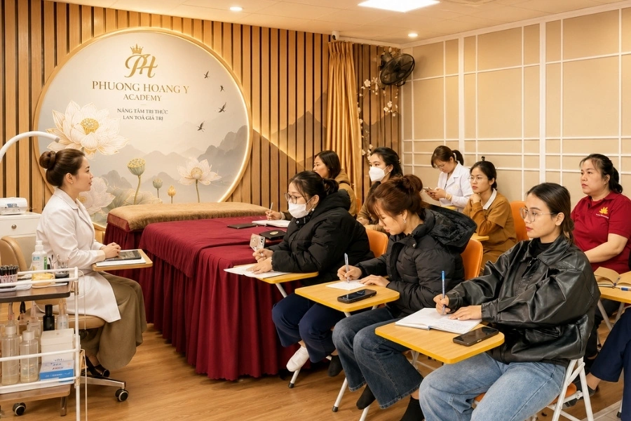 Chương trình đào tạo bao gồm nhiều phần quan trọng